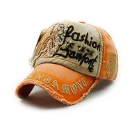 Casquette de baseball brodée à fleurs en denim pour femme, jaune, Taille unique