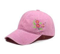 Casquette de baseball brodée à la main pour homme, rose, Taille unique