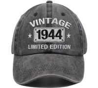 Casquette de baseball brodée réglable vintage 1944 1943 1942 1941 1940 1939 1938 1937 1936 1935 édition limitée