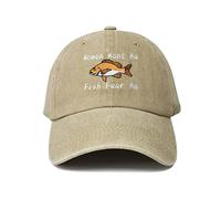 Casquette de baseball brodée Want Me Fish Fear Me, Women Want Me Fish Fear Me Kaki, Taille unique