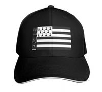 Casquette de Baseball BZH - Breizh - Bretagne - Bretagne France Casquette Tactique Chapeau Designer Casquette Militaire Homme Luxe pour Homme Cadeaux de Sport PLeisure Femme