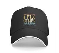 Casquette de Baseball C’est ce Que Je Fais Je répare des Trucs et Je Sais des Choses Luxe Homme Chapeau Chapeau Homme pour Le Soleil Chapeaux pour Femme pour Le Soleil Hommes PLeisure Sports Cadeaux