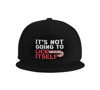 Casquette De Baseball Ça Ne Va Pas Se Lécher Tout Seul. Chapeau De Sport Mode Réglable Casquette Snapback, pour Cyclisme, Femmes, La Course, 55-59cm