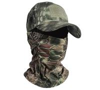 Casquette de baseball camouflage - Protection solaire - Cache-cou - Chapeau de sport pour course à pied, chasse, camping, cyclisme, pêche, Type J, Taille unique
