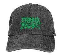 Casquette de Baseball Casquette d’été Pare-Soleil Domination par Morbid Angel Classique Old School Death Metal Hip Hop Casquettes Viking Cowboy Chapeau Pointu Chapeaux Le Cadeau Parfait
