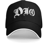 Casquette de Baseball Casquette de Baseball DIO Heavy Metal Band Soleil Été Hommes Femmes Hip Hop Casquette Trucker Personnalisée Ajustable Cool Randonnée Pêche