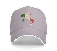 Casquette De Baseball Casquette De Italie Drapeau National Réglable Unisexe pour Les Anti-Soleil Polyester Cap Entraînements De Course Et Les Activités De Plein