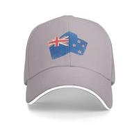 Casquette De Baseball Casquette De Nouvelle-Zélande Drapeau National Réglable Unisexe pour Les Anti-Soleil Polyester Cap Entraînements De Course Et Les Activités De Plein