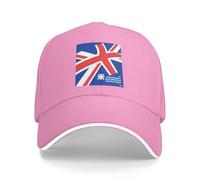 Casquette De Baseball Casquette De Royaume-Uni. Drapeau National Réglable Unisexe pour Les Anti-Soleil Polyester Cap Entraînements De Course Et Les Activités De Plein