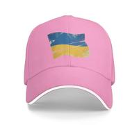 Casquette De Baseball Casquette De Ukraine Drapeau National Réglable Unisexe pour Les Anti-Soleil Polyester Cap Entraînements De Course Et Les Activités De Plein