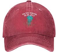 Casquette De Baseball C'est La Saison pour Être Drôle Et Jaloux Golf Hat Casual Trucker Caps Adjustable Casquettes De Golf pour Running Randonnée Outdoo