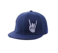Casquette de Baseball Chapeau de Soleil Chapeau de Cowboy Chapeau Western Chapeau Snapback Chapeaux pour Hommes Casquette de Baseball Réglable Visière Plate Casquette Trucker Main Squelette Sac à Dos