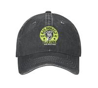 Casquette de Baseball Classic Casual Monkey Gas Garage Casquette de Baseball Vintage en Denim Vieilli Casquette de Soleil Unisexe Style Unisexe activités de Plein air Caps Cadeau Parfait