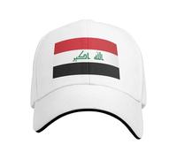 Casquette de Baseball Classique à visière incurvée, Fermeture Snapback réglable, Style décontracté pour Les Sports de Plein air et Les Enfants (White, One Size)