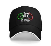 Casquette de Baseball Classique Giro d’Italia Grand Format pour Hommes Sortie de Plage pour Femmes Casual Respirant Ajustable Bonnet de Sport en Coton ajusté pour Hommes