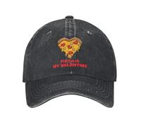 Casquette de Baseball Classique Pizza est Mon Rendez-Vous de Saint-Valentin Tout Sun Hommes Femmes Design Hip Hop Sport en Plein air Crème Solaire Snapback Chapeaux Cadeaux de Festival Coton
