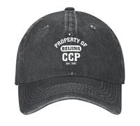 Casquette de Baseball Classique propriété de CCP dans la pêche Visière Thermique pour Hommes Casquette de Sport décontractée et Ajustable en Coton pour Femmes