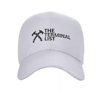 Casquette de baseball classique unisexe The Terminal List Movie Casquette de baseball adulte réglable Chapeau de papa femme homme Protection solaire Cadeau