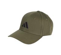 adidas Mixte Baseball Cotton New Logo Hat, Olive Strata/Black, M-L