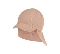Casquette mousseline protège-nuque enfant Sterntaler taupe 53CM (8A)