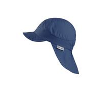 Casquette de baseball couvre nuque protection UV 50+ bÃ©bÃ© Sterntaler Basic Bleu 45/47 cm