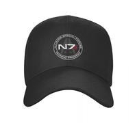Casquette de baseball Custom Alliance Mass Effect N7 Casquette de baseball Hip Hop Hommes Femmes Réglable Jeu Vidéo Trucker Chapeau Printemps Cadeau