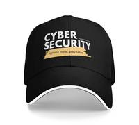 Casquette de Baseball Cybersécurité - Ignorez Maintenant, payez Plus Tard Casquettes de Sport pour Femmes Casquettes pour Hommes