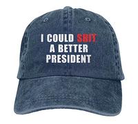 Casquette De Baseball De Cow-Boy Je Pourrais Avoir Un Meilleur Président Base-Ball Capuchon Léger Chapeau Soleil Réglable Casquettes De Baseball pour Voyages Cadeau Outdoor