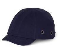 Casquette De Baseball De Sécurité À Visage Court Navy Blue BBSPSBCN