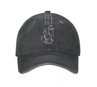 Casquette de Baseball de Sport Neutre et Respirante Matrixs Resurrections White Rabbit Casquette de Soleil Vintage en Denim Vieilli pour Hommes et Femmes Cadeau d'été en Plein air