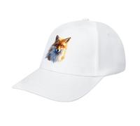 Casquette de Baseball décontractée Blue Eyes Fox, Casquette de Golf Humoristique de Style « Papa », Casquette Trucker Ajustable pour la Course à Pied et Les Sports de Plein air