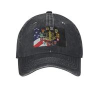 Casquette De Baseball Defence Forces Army Israel Military Units Bord Plat Casquettes Unisexe Golf Hat Anti UV Baseballcap pour Outdoo Randonnée Cyclisme