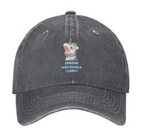 Casquette de Baseball délavée drôle de Blueys Annnnd Pourquoi Devrais-Je m'en Soucier ? Casquette de Baseball délavée de Dessin animé Hip Hop Dad Hats Summer Unisex Men Tennis Skate Snapback Cap