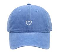 Casquette de baseball délavée pour enfant - Pour fille - Taille 43