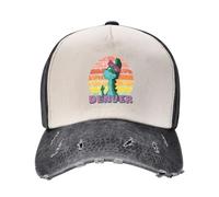 Casquette de Baseball Denver Le dernier Dinosaure Trucker Chapeau Vintage en détresse Denim délavé Papa Chapeau Hommes Femmes Courir Golf Caps Chapeau Vacances Sports Cadeaux