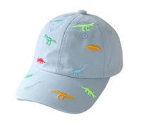 Casquette de baseball d'été pour enfants de 2 à 6 ans - Dinosaure - Casquette snapback en coton - Chapeau de soleil - Casquette de baseball réglable pour garçons et filles - Casquette de golf