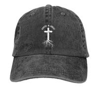 Casquette de baseball Dieu Cross multicolore chapeau à visière pour femme enracinée dans une visière personnalisée chapeaux de protection cadeau