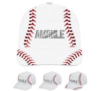 Casquette de baseball dinosaure avec nom personnalisé pour voyage, anniversaire, randonnée, taille réglable, casquette de baseball dinosaure à imprimé plat, style 3, taille unique