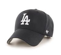 '47 Brand Casquette Los Angeles Dodgers MLB Raised Basic Most Value – Snapback réglable – Noir