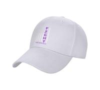 Casquette De Baseball Drapeau Américain De Sensibilisation À La Lutte Contre La Fibromyalgie Chapeau Soleil Respirante Casquette Hat Réglable Sports Chapeau pour Camping Badminton Sports