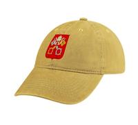 Casquette de Baseball Drapeau, Anti-Soleil Drapeau de la Cité du Vatican Baseball Cap, Homme Femme été Unisexe Réglable Jaune Casquettes Sport Extérieur Sunhat Chapeau