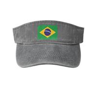 Casquette De Baseball Drapeau Brésil RéGlable De Gamme Vide à Bouton-Pression Casquettes De Baseball pour Homme Et Femme Classique Course à Pied Casquette De Golf