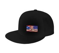 Casquette De Baseball Drapeau De L'Amérique Et De L'Argentine Chapeau De Sport Hip Pop Réglable Casquette Snapback, pour Sport, Camping, La Course, 55-59cm