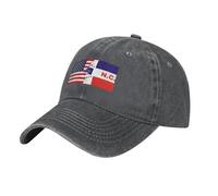Casquette De Baseball Drapeau du Comté De Surry Et Amérique Chapeau De Sport Réglable Respirante Casquette Unisexe, pour Plage, Camping, Cyclisme, 55-59cm