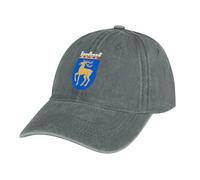 Casquette de Baseball Drapeau pour Homme Coton Chapeau de Soleil Unisexe Drapeau d'Oran Trucker Cap Réglable été Léger Chapeau Gris Casquettes de Sports Hat