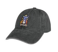 Casquette de Baseball Drapeau Unisexe Réglable Casquette Respirante Légère Anti-Soleil Cap en Jean Noir Trucker Cap Snapback Hip-Hop Drapeau de l'île Norfolk Outdoor Caps