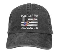 Casquette De Baseball Drôle De Ne Pas Laisser Entrer Le Vieil Homme Trucker Caps Réglable Bord Plat Casquettes Classic Casquettes De Golf pour Randonnée Outdoo Running