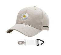 Casquette De Baseball En 1 Partie Et Clip De Chapeau 1 Pièce, Cabane De Soleil De Daisy, Casquette De Baseball Tendance, Chapeau Anti-Léger, Protection Solaire À L'Extérieur.