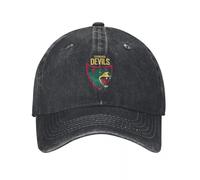 Casquette de Baseball en Coton lavé Casquette de Luxe pour Homme avec Logo du Club de Football des Diables de Tasmanie Chapeau de Soleil Casquette de Sport