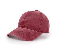 Casquette de Baseball, en Coton Lavé du Sport Réglable Extérieur Casquette à Visière